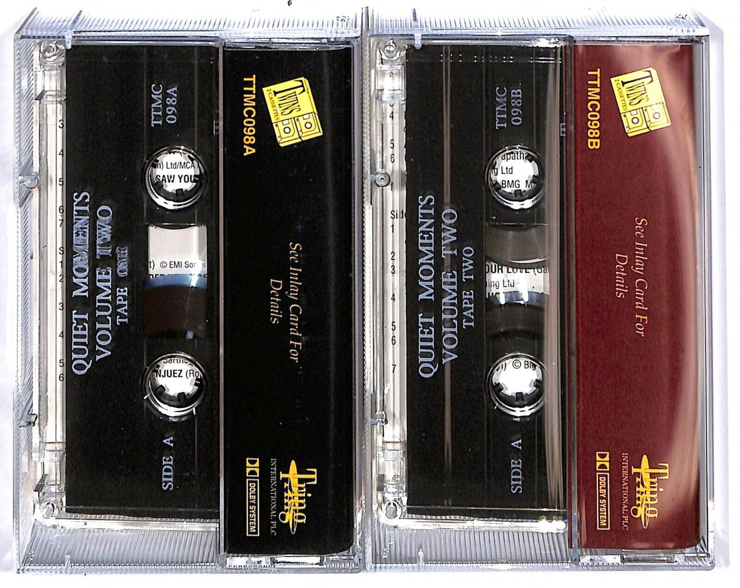 EBOND The Intimate Orchestra - Quiet Moments Cassetta CA000432