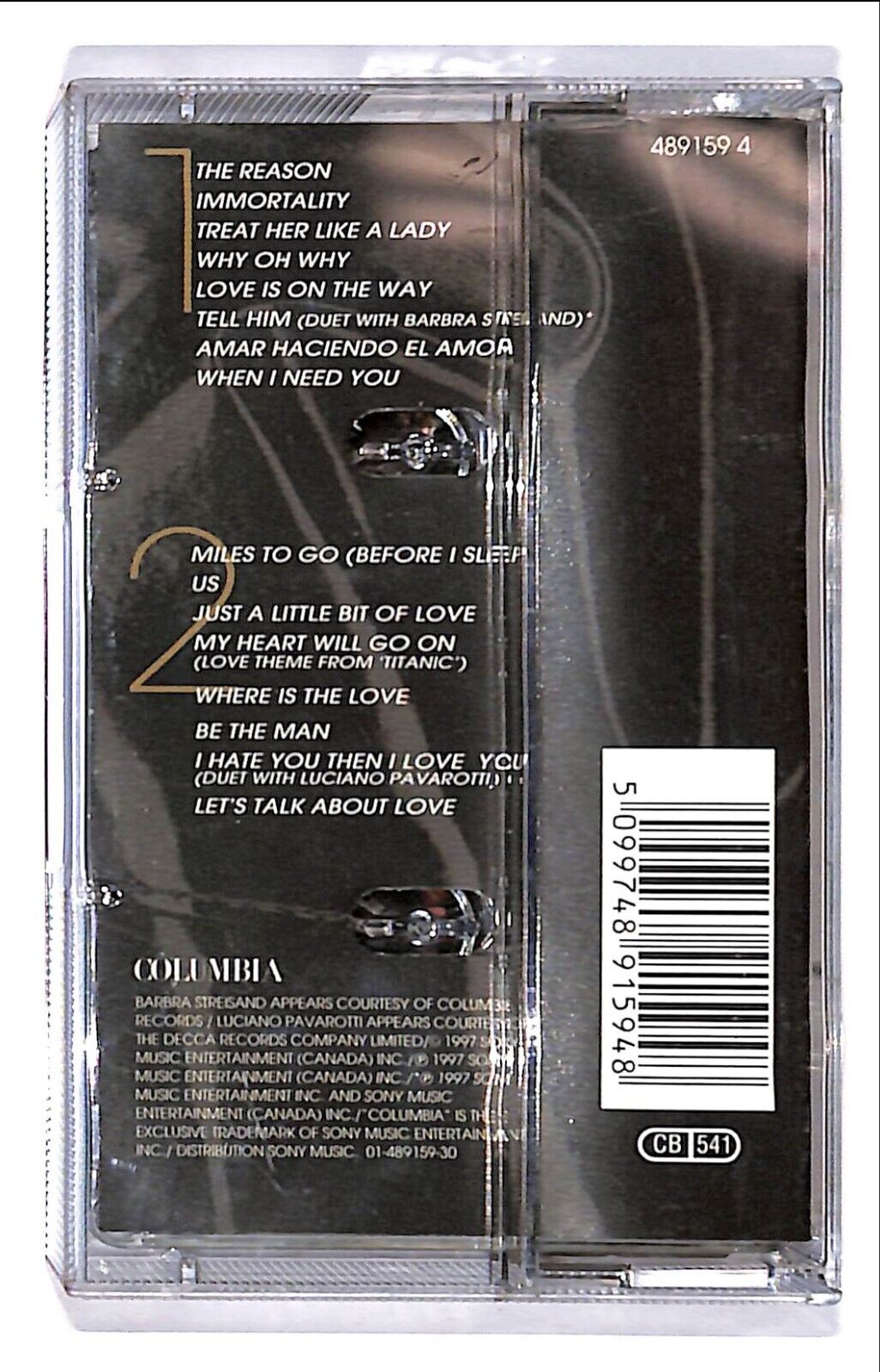 EBOND Celine Dion - Let's Talk About Love Cassetta CA000452