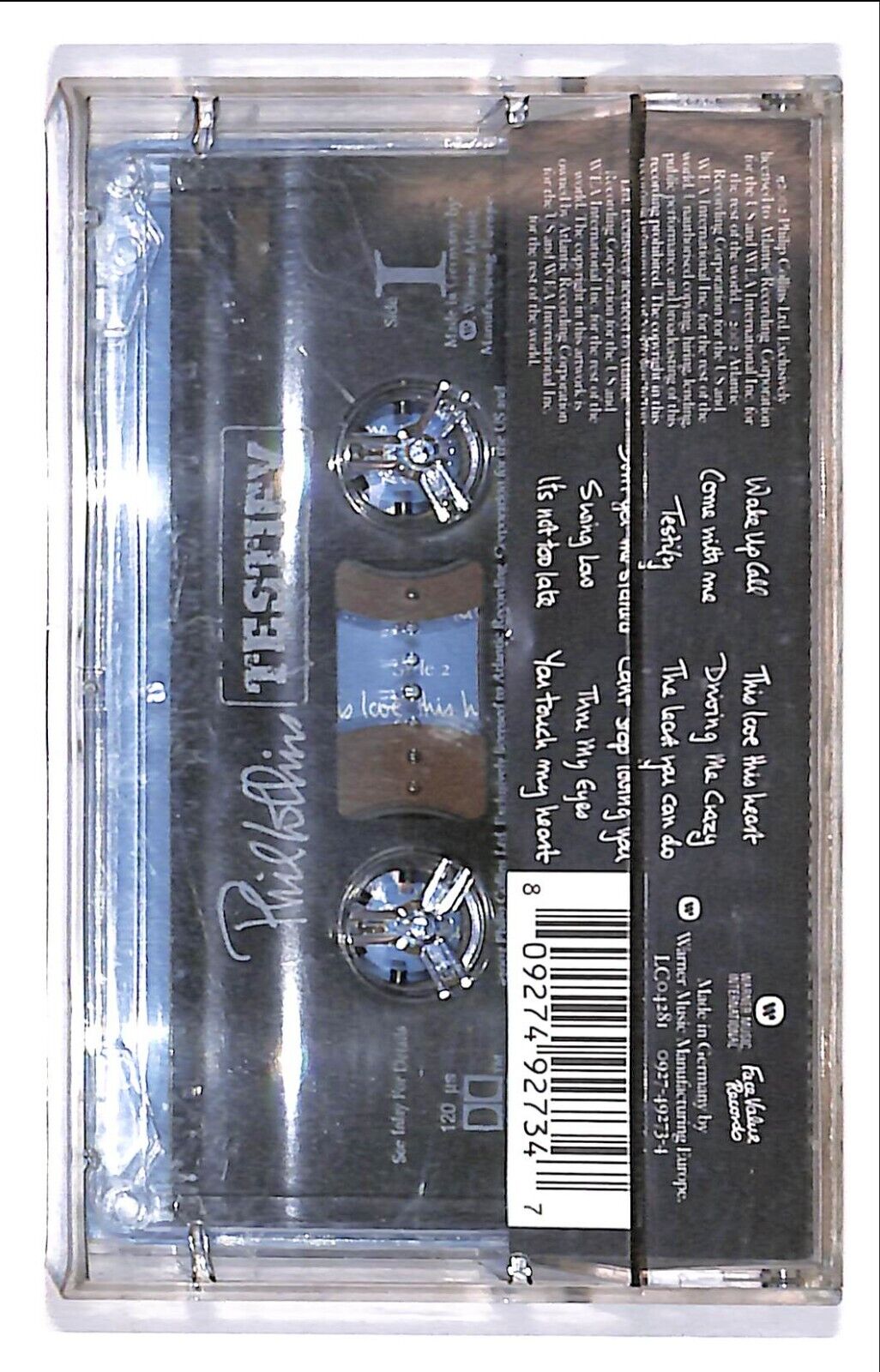 EBOND Phil Collins - Testify Cassetta CA000453