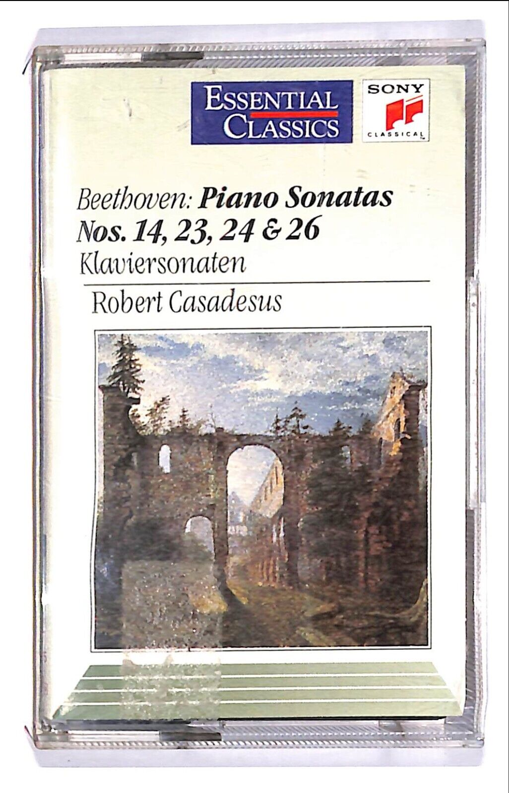 EBOND Beethoven - Piano Sonatas Nos.14 23 24 26 Cassetta CA000463