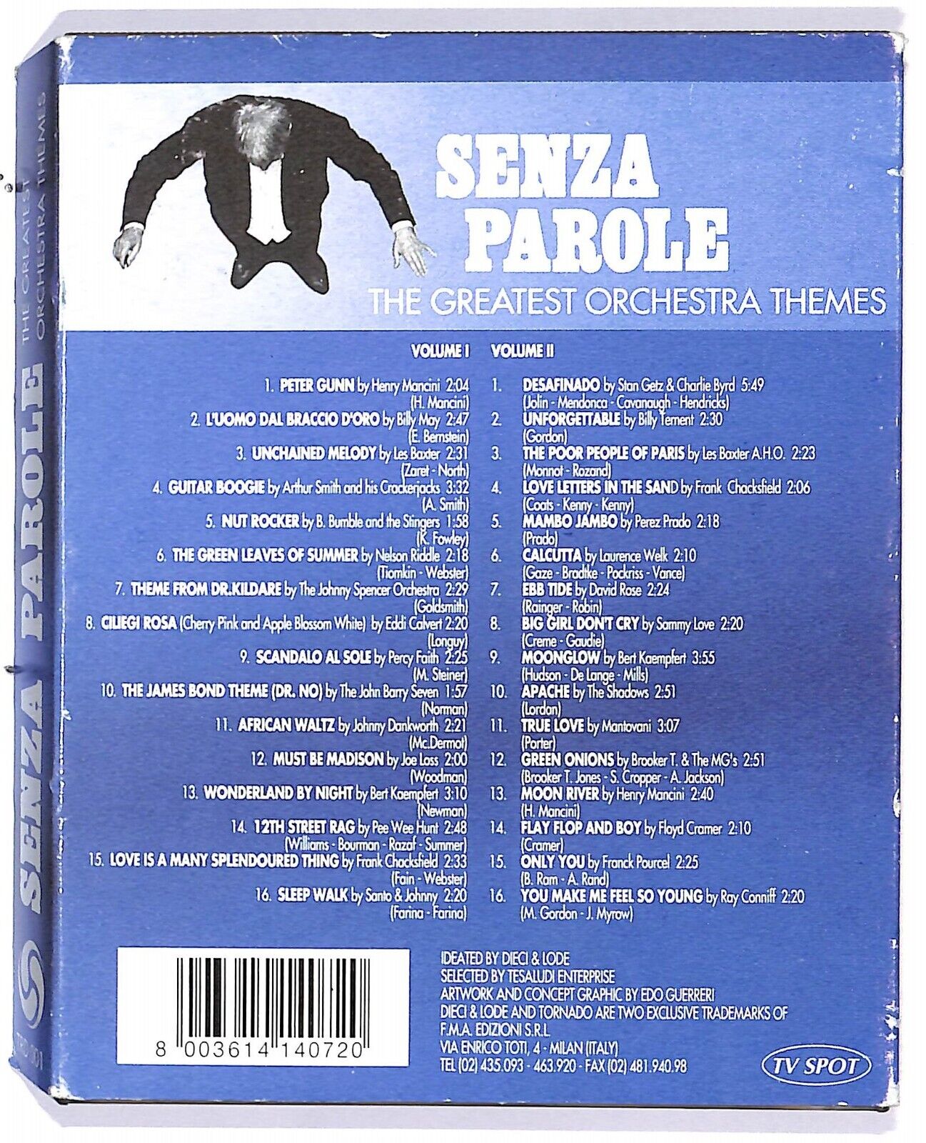 EBOND The Greatest Orchestra Themes - Senza Parole Cassetta CA000476