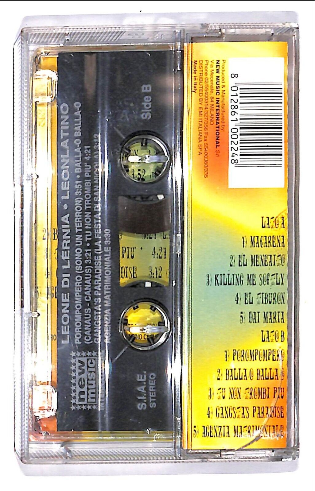 EBOND Leone Di Lernia - Leonlatino Cassetta CA000510