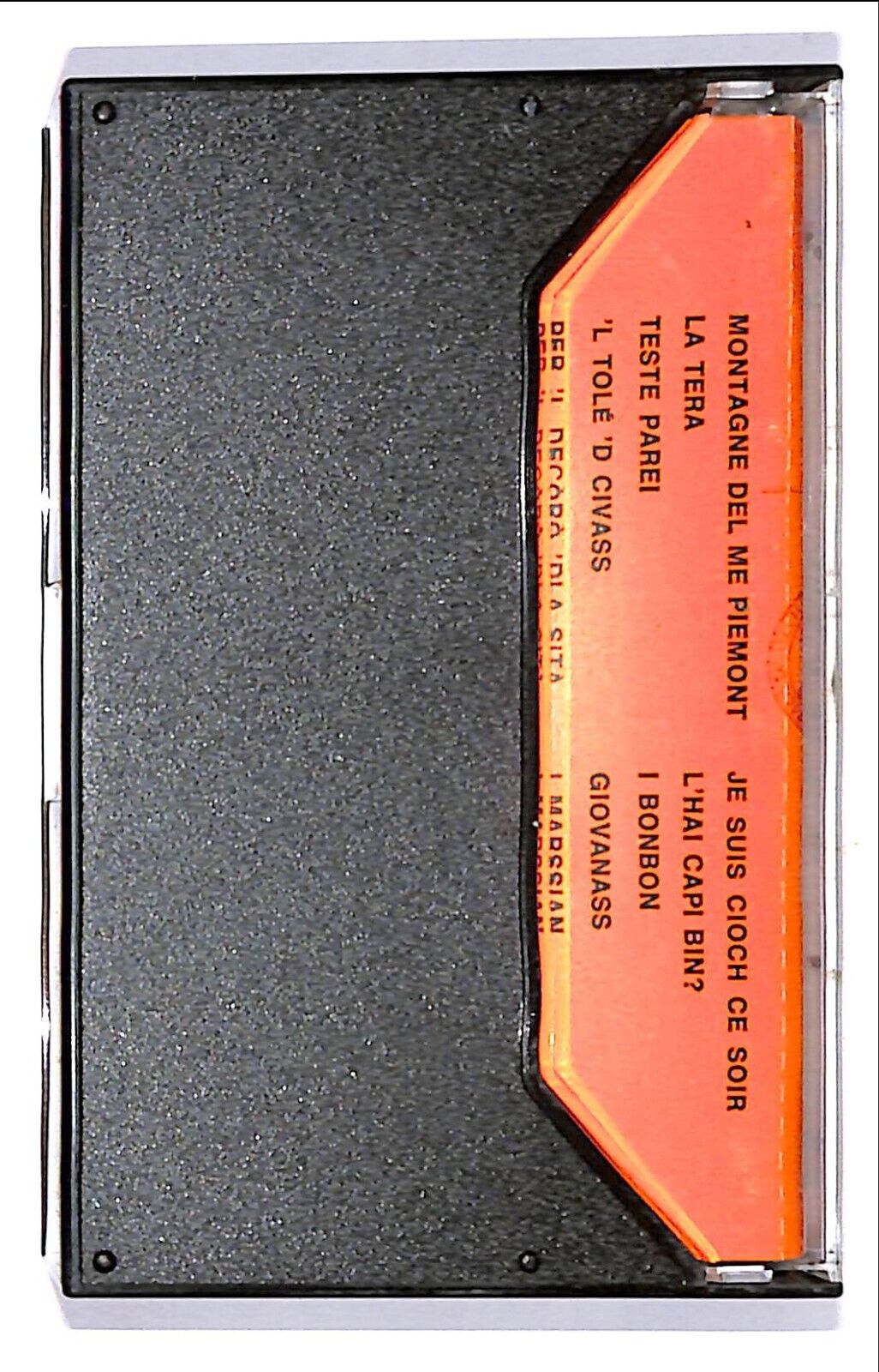 EBOND Gipo Farassino - A So Turin Cassetta CA000543