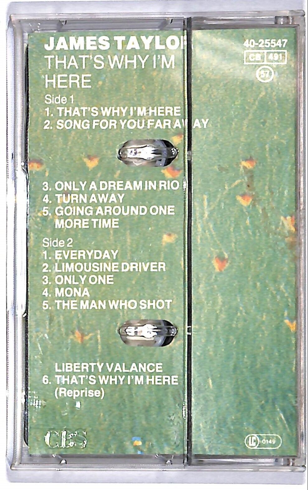 EBOND James Taylor - That's Why I'm Here Cassetta CA000556
