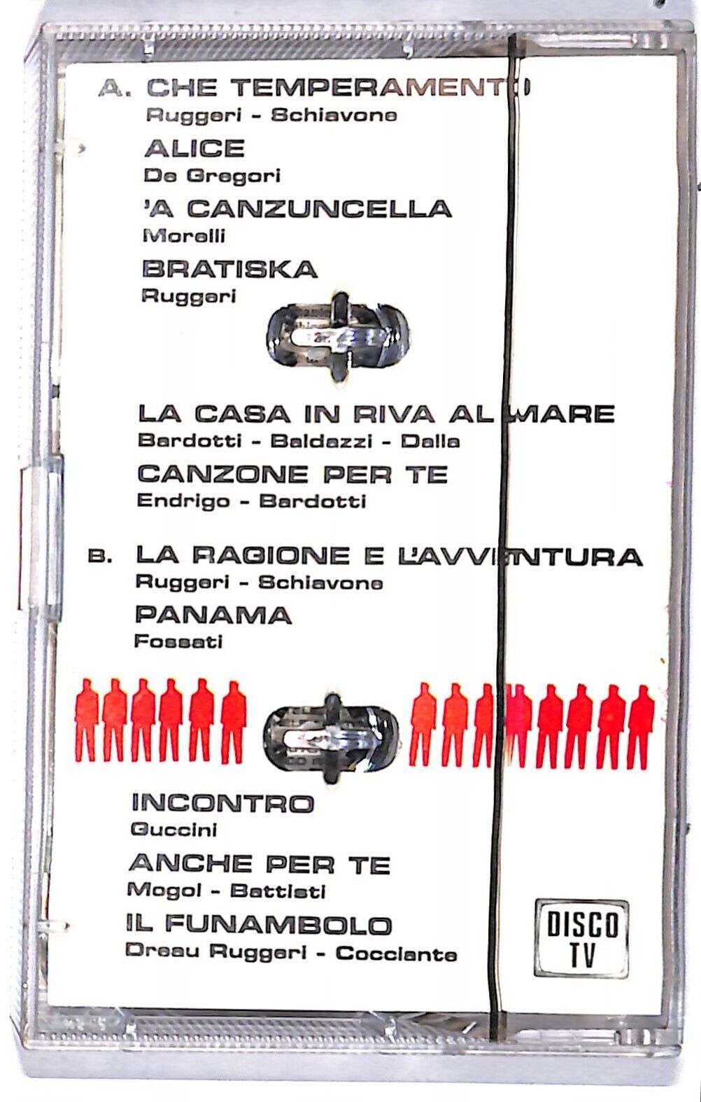 EBOND Enrico Ruggeri - Contatti Cassetta CA000562