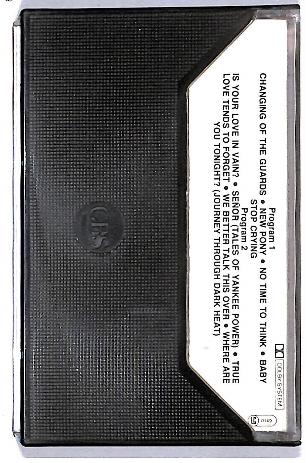 EBOND Bob Dylan - Street-legal Cassetta CA000563