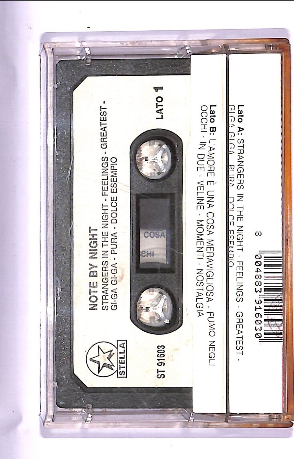 EBOND Various - Note By Night Cassetta CA000587