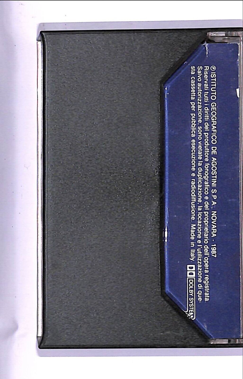 EBOND Various - L'italiano Oggi N.11 Cassetta CA000619