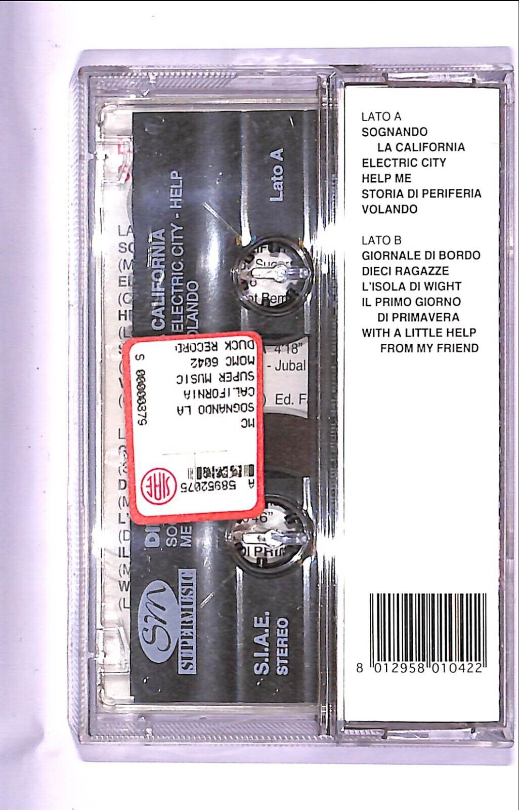 EBOND I Dik Dik - Sognando La California Cassetta CA000629