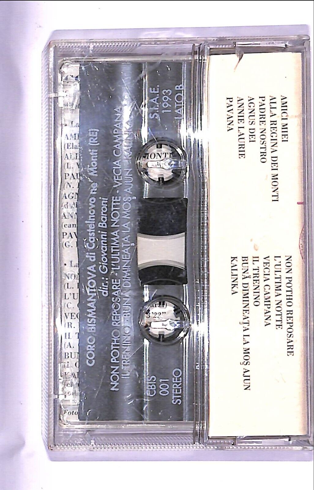 EBOND Various - Coro Bismantova Cassetta CA000633