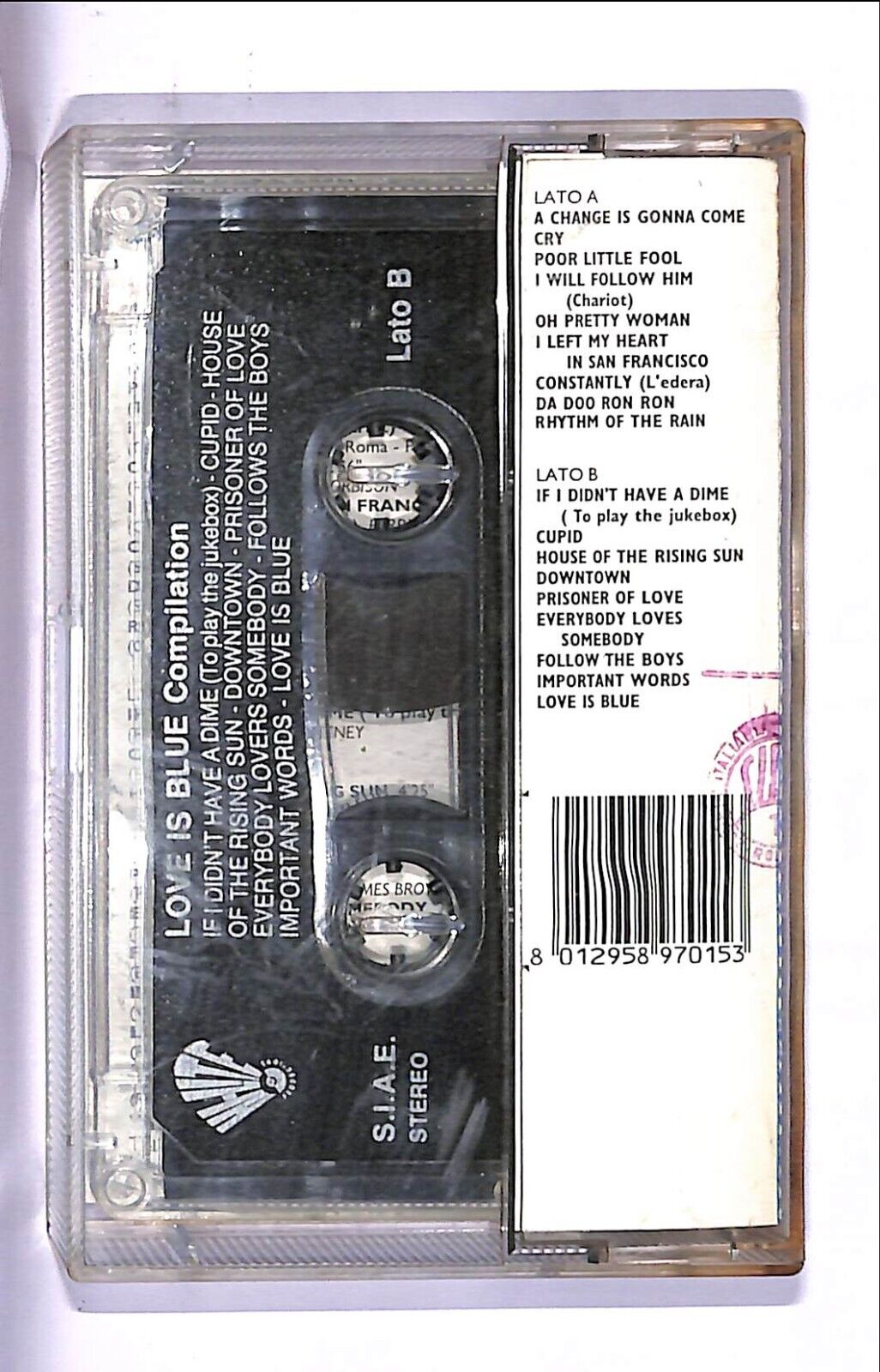 EBOND Various - Love Is Blue Compilation Cassetta CA000651