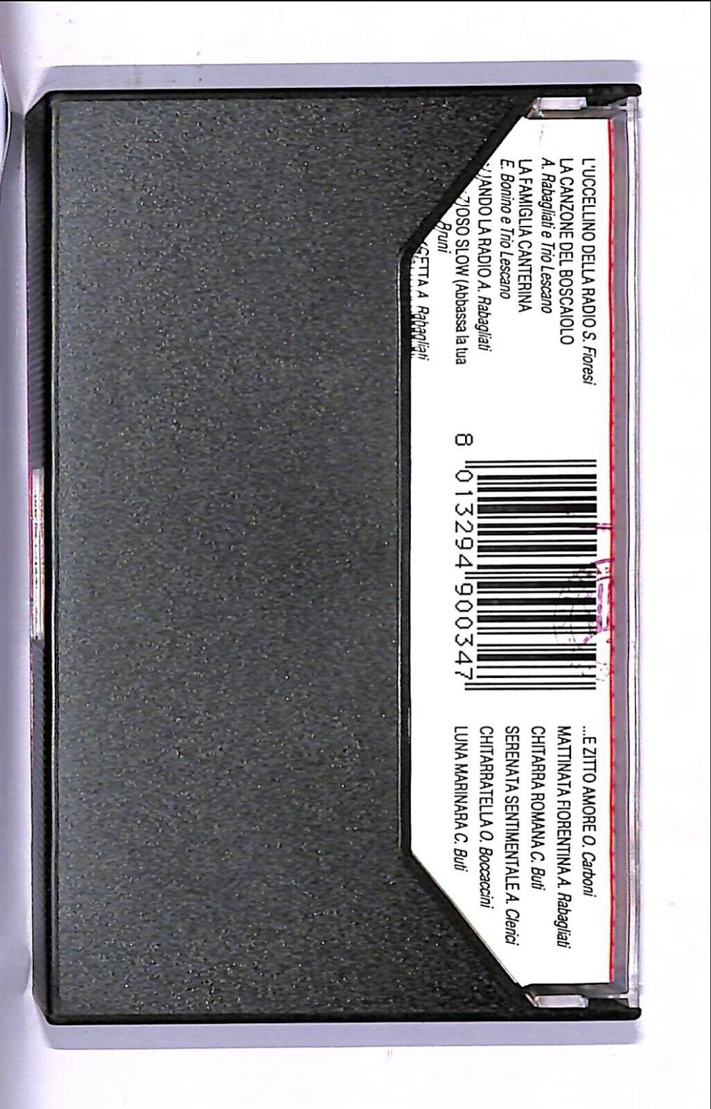 EBOND Various - Silenzio Slow Cassetta CA000668