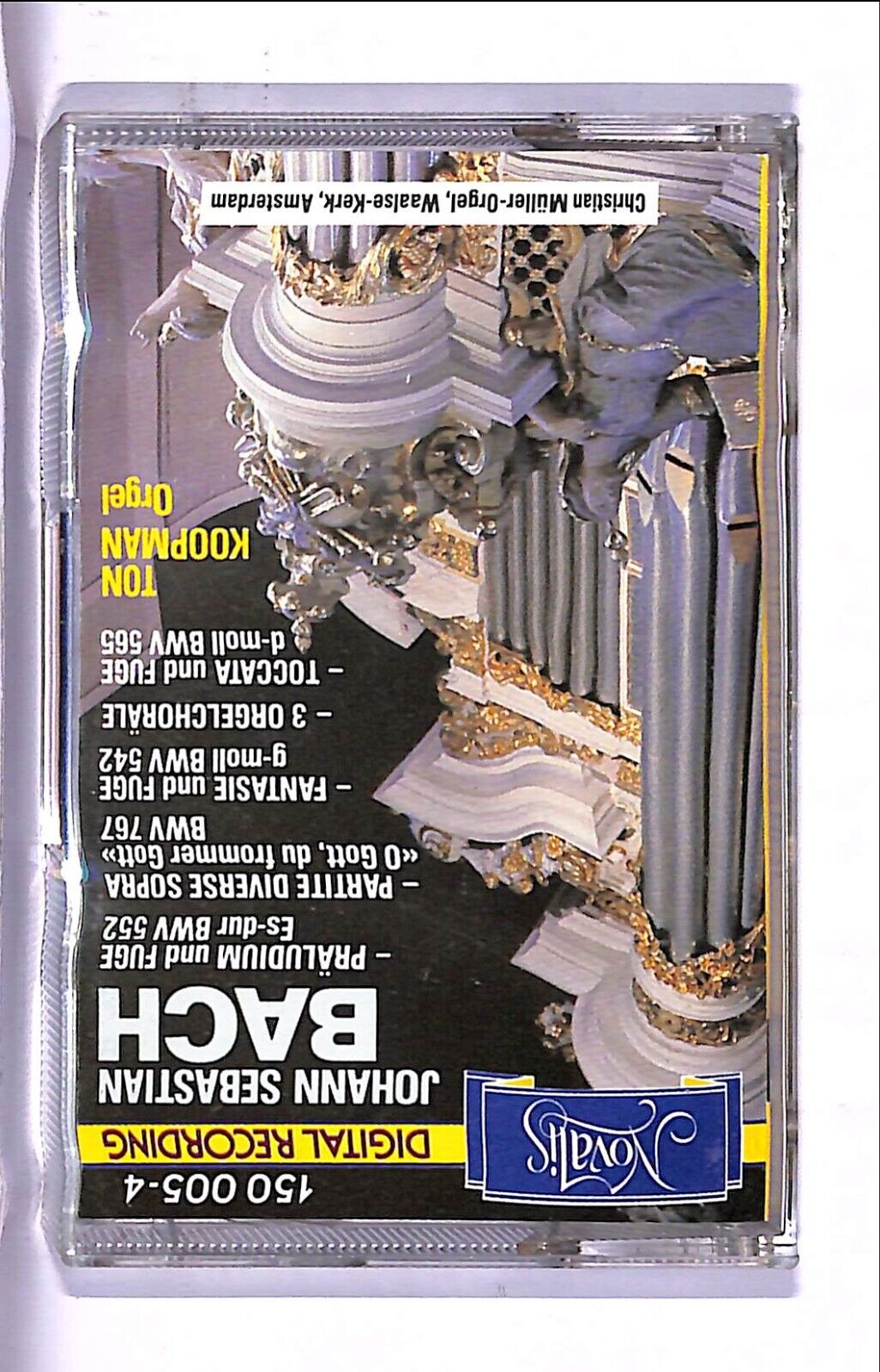 EBOND Johann Sebastian Bach Cassetta CA000674