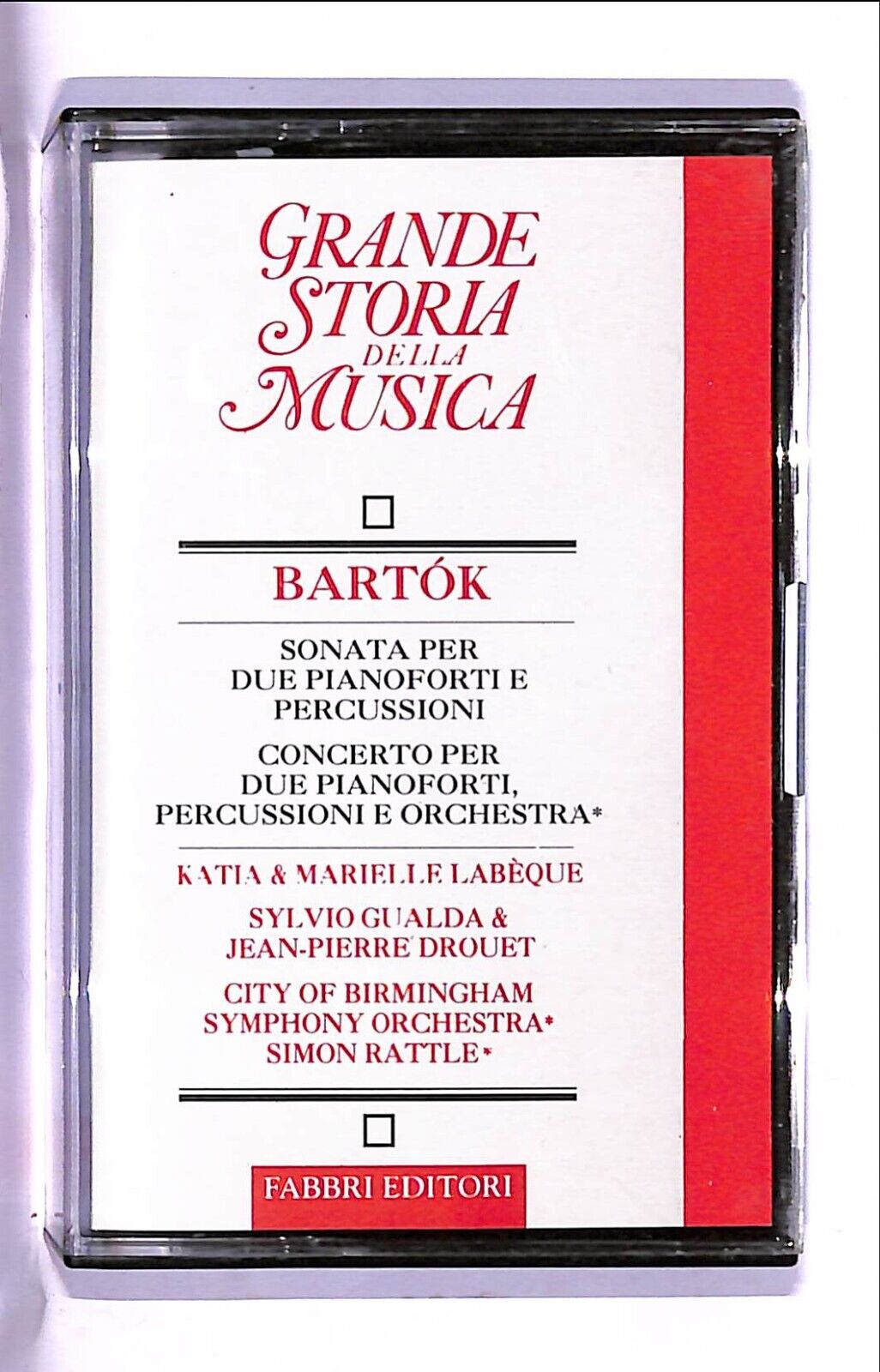 EBOND Bartok - La Grande Storia Della Musica Cassetta CA000679