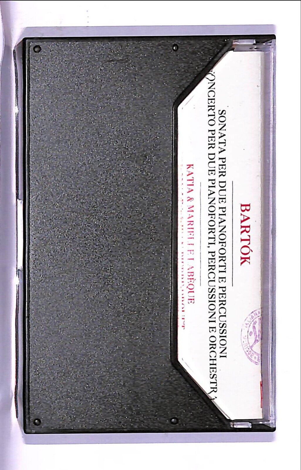 EBOND Bartok - La Grande Storia Della Musica Cassetta CA000679