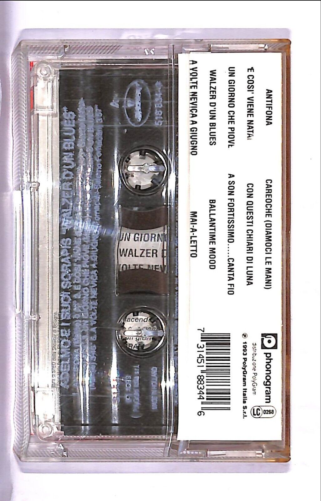 EBOND Adelmo E I Suoi Sorapis - Walzer D'un Blues Cassetta CA000713
