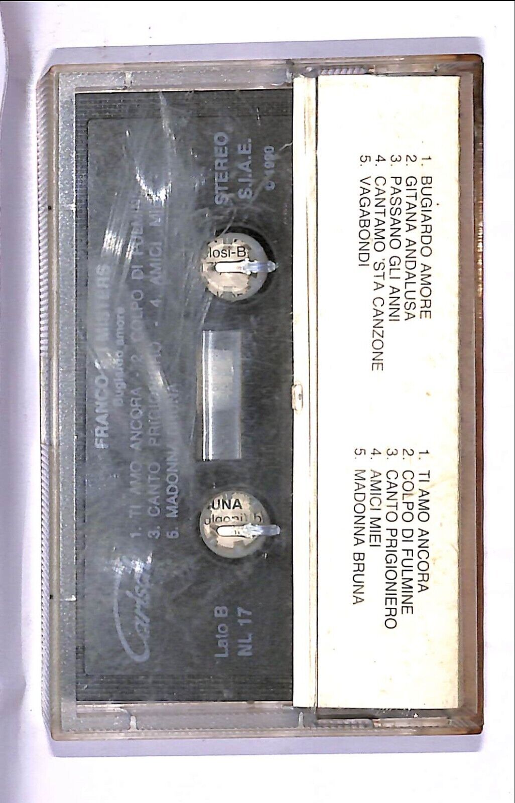 EBOND Franco Bastelli E I Misters - Bugiardo Amore Cassetta CA000726