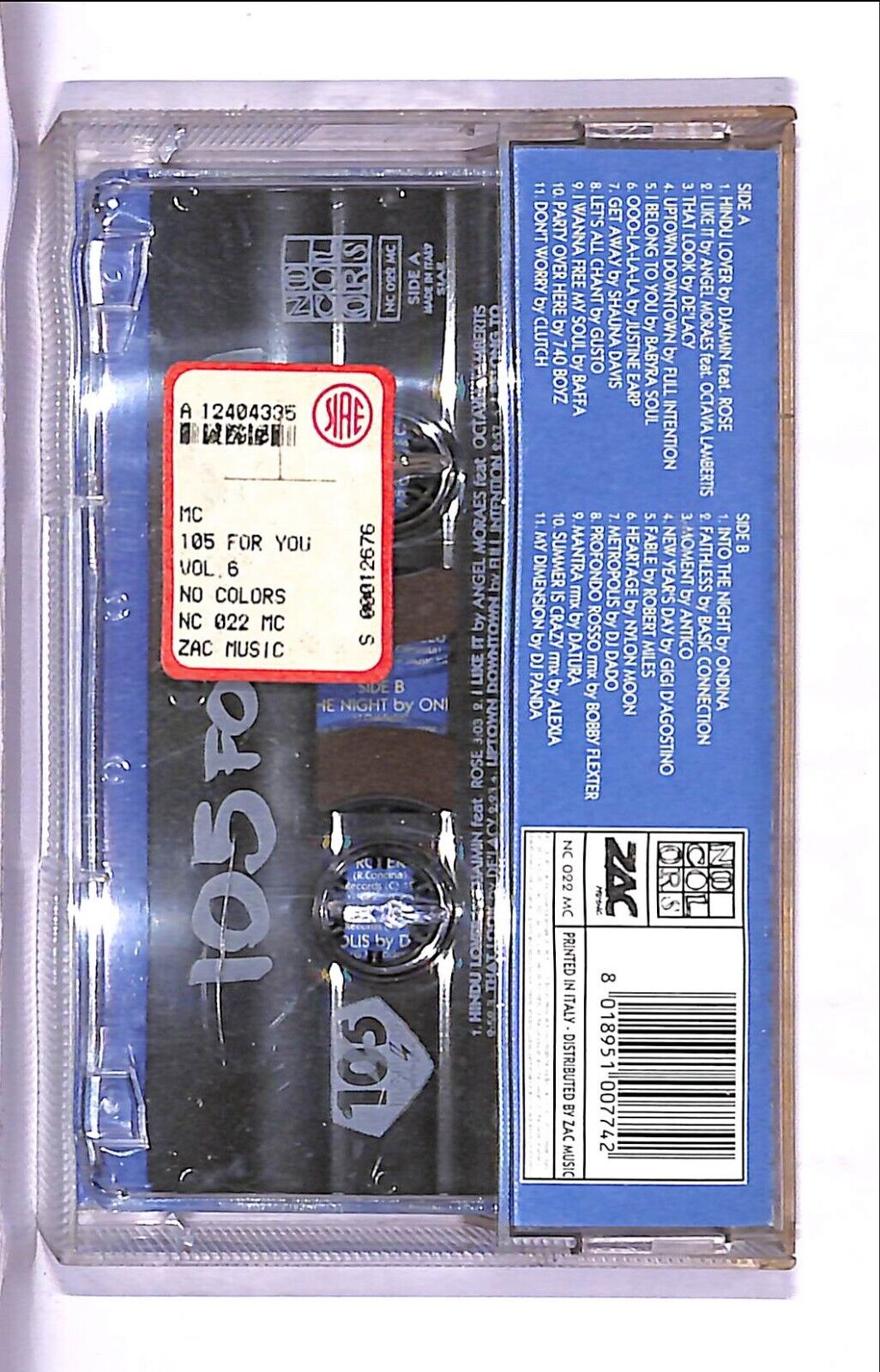 EBOND Various - 105 For You Sei Cassetta CA000729