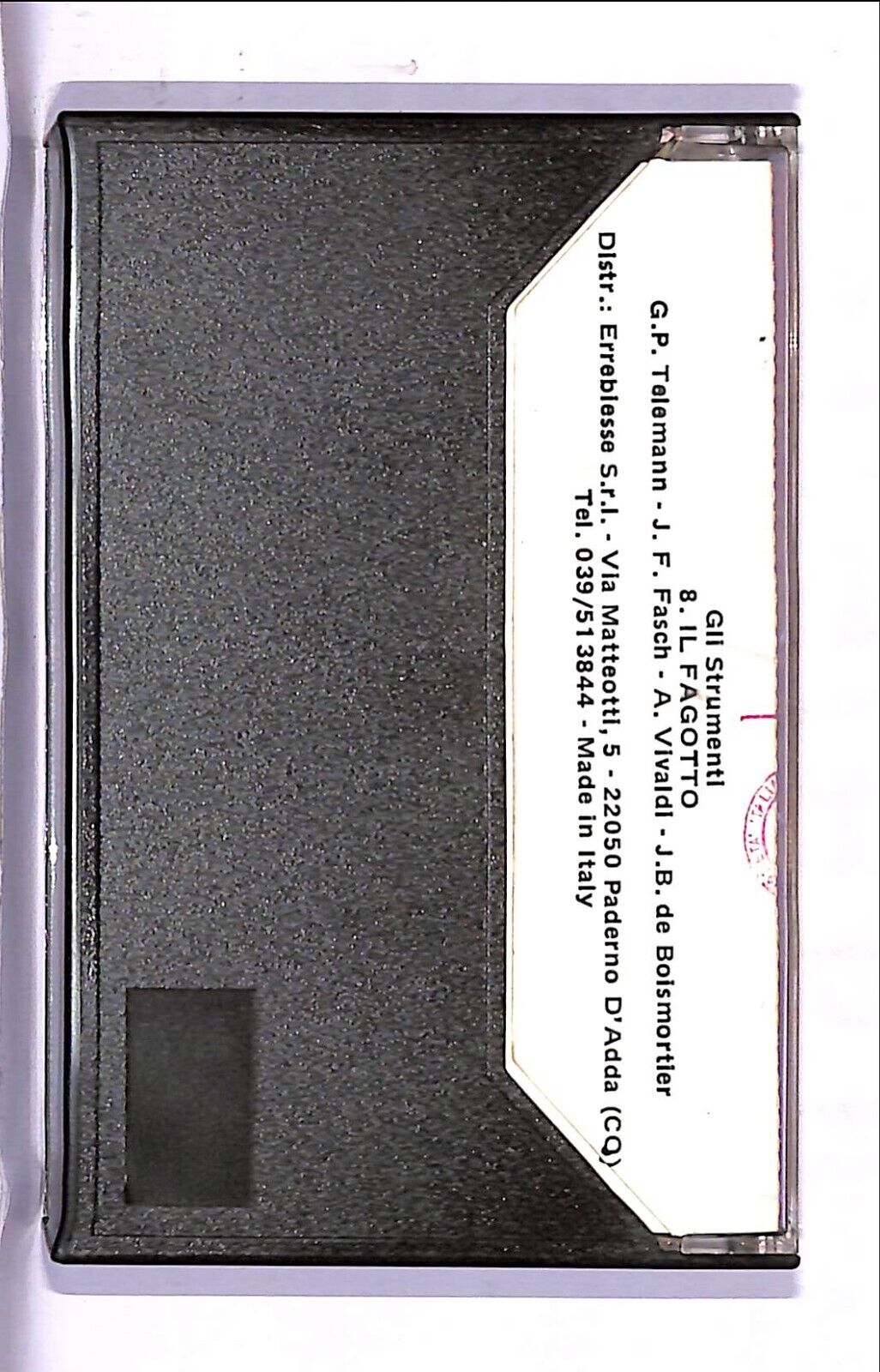 EBOND Various - Il Fagotto Cassetta CA000736