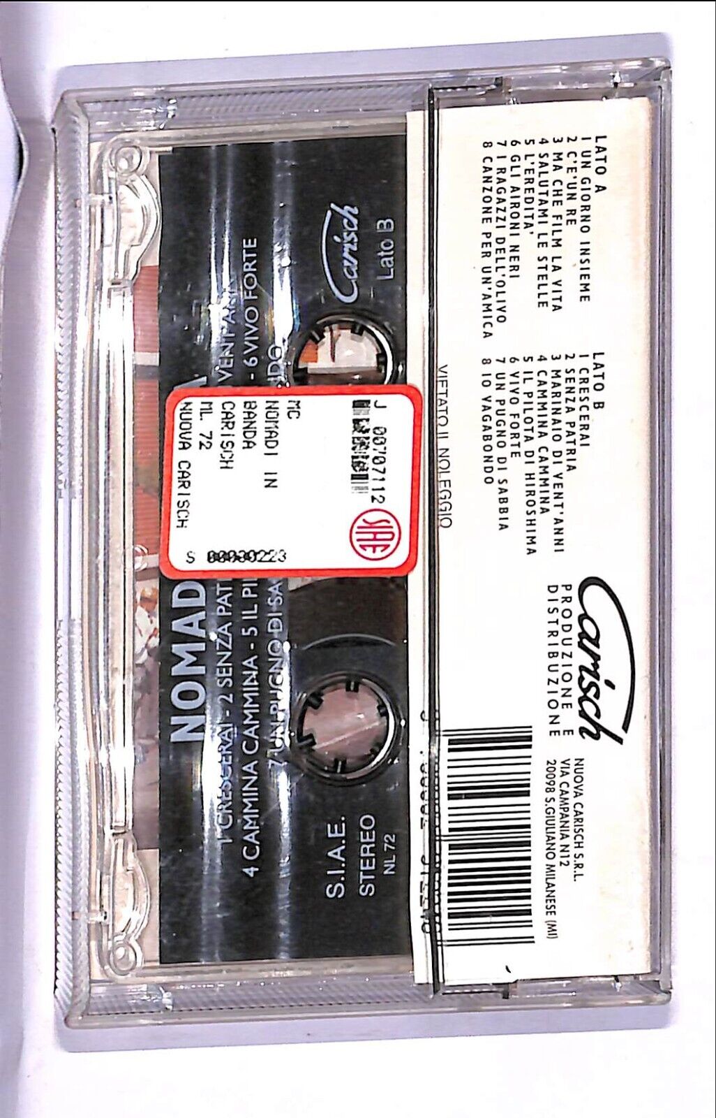 EBOND Nomadibanda Filarmonica Di Castagnola Cassetta CA000741