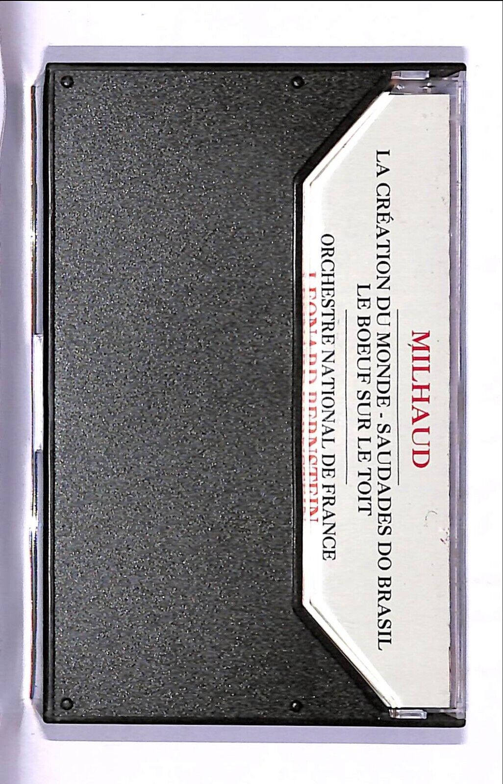 EBOND Milhaud - La Creation Du Monde Cassetta CA000745