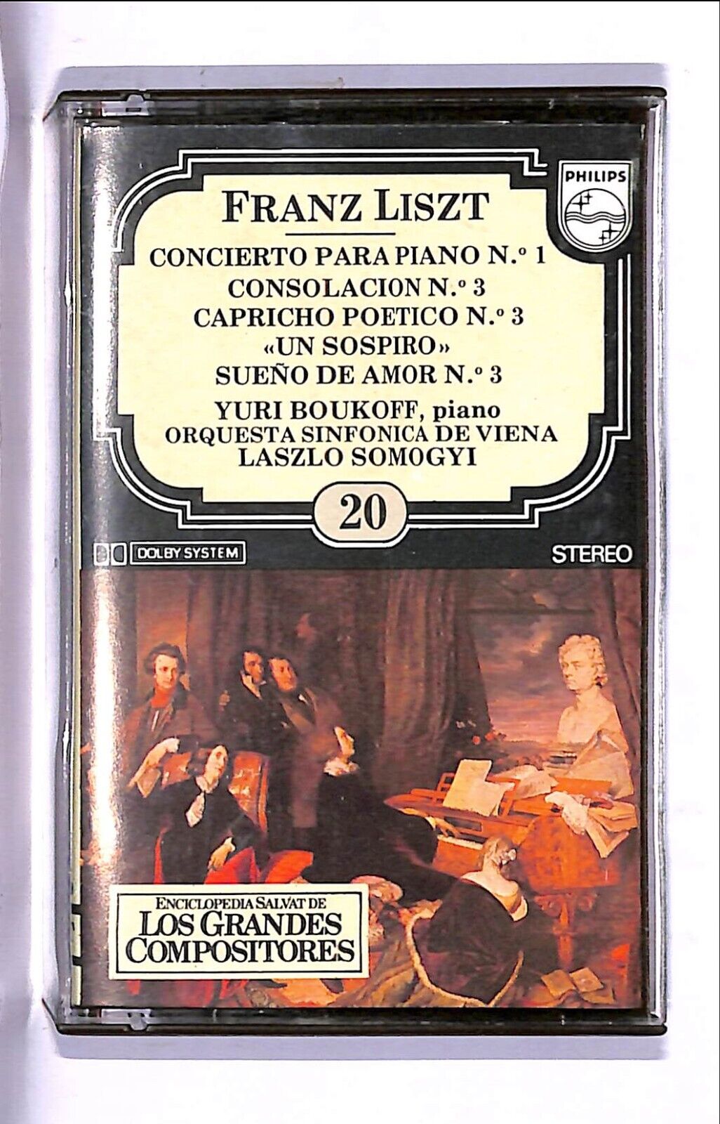 EBOND Franz Liszt - Concierto Para Piano N.1 Cassetta CA000747