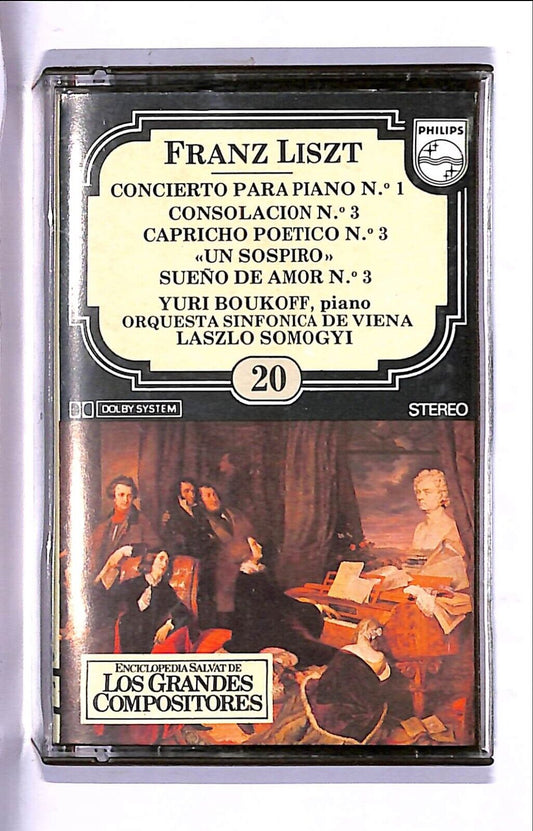EBOND Franz Liszt - Concierto Para Piano N.1 Cassetta CA000747
