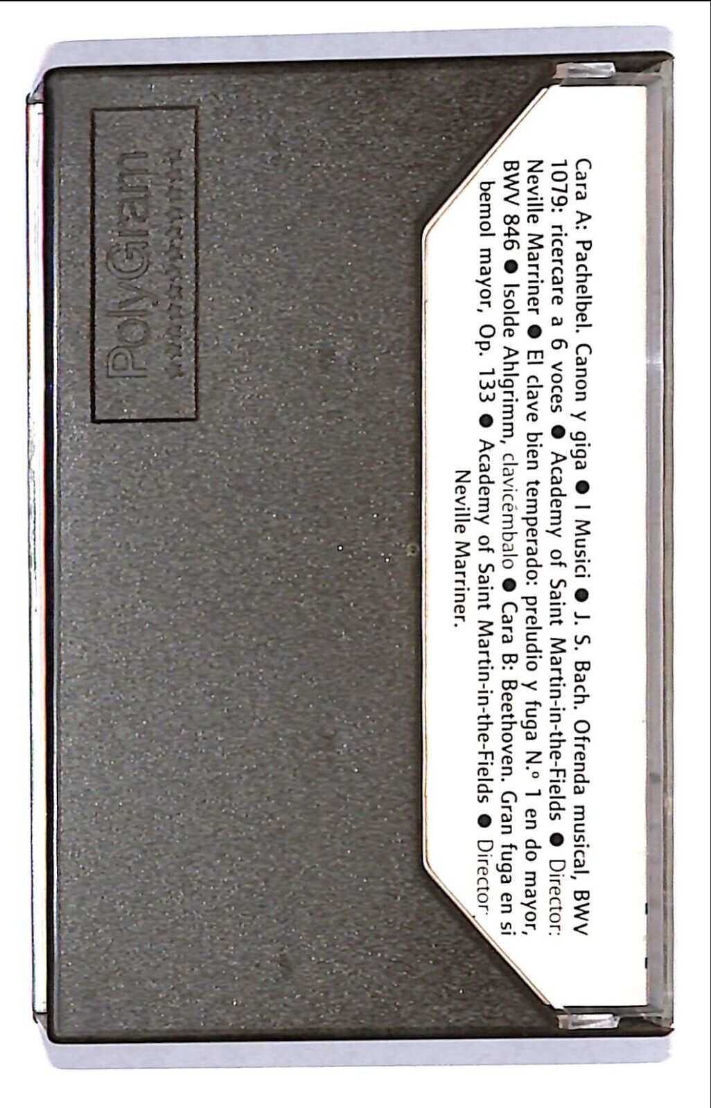 EBOND Obras De Johann Pachelbel Bach Beethoven Cassetta CA000750