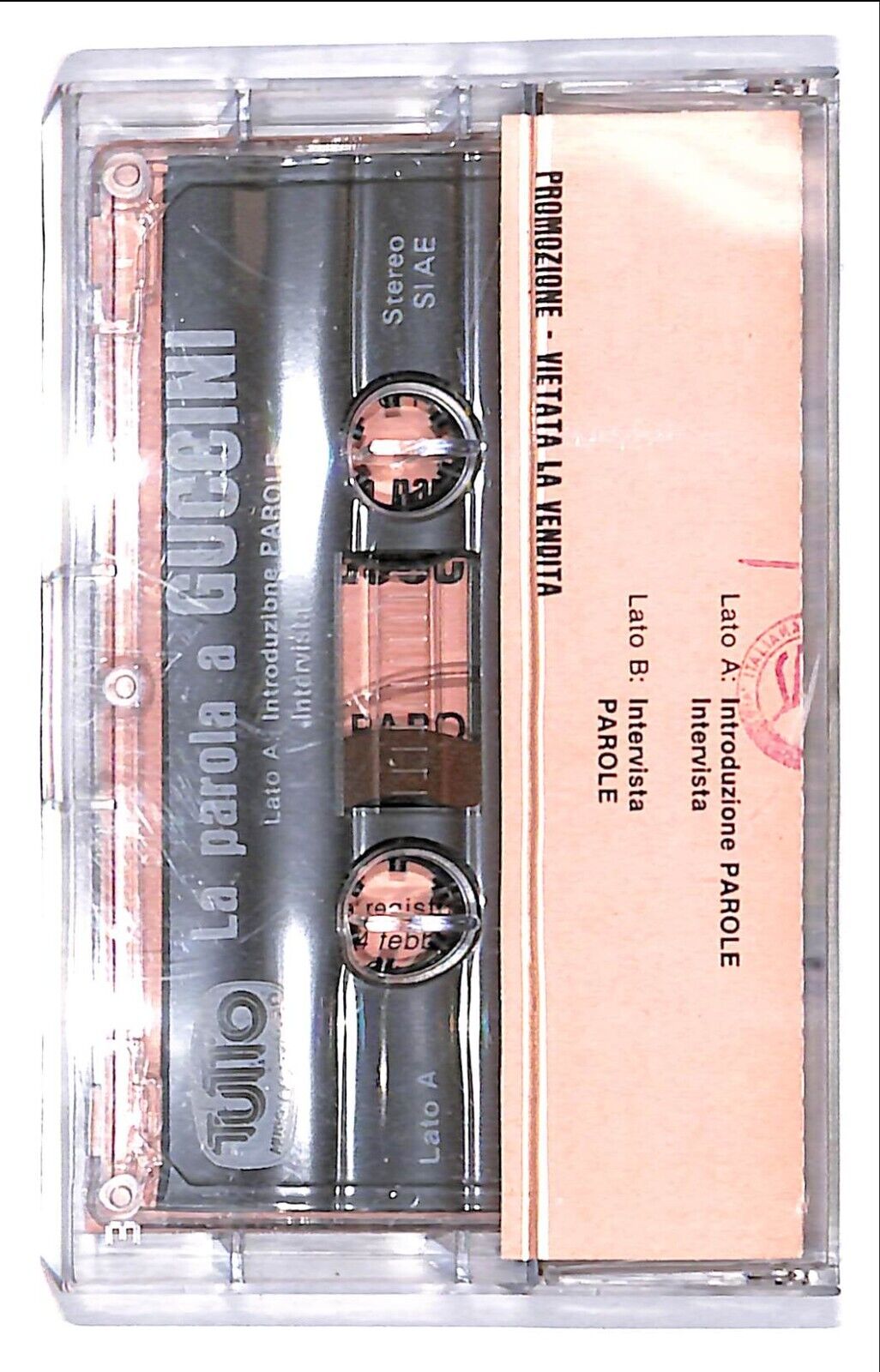 EBOND Francesco Guccini - La Parola A Guccini Cassetta CA000754