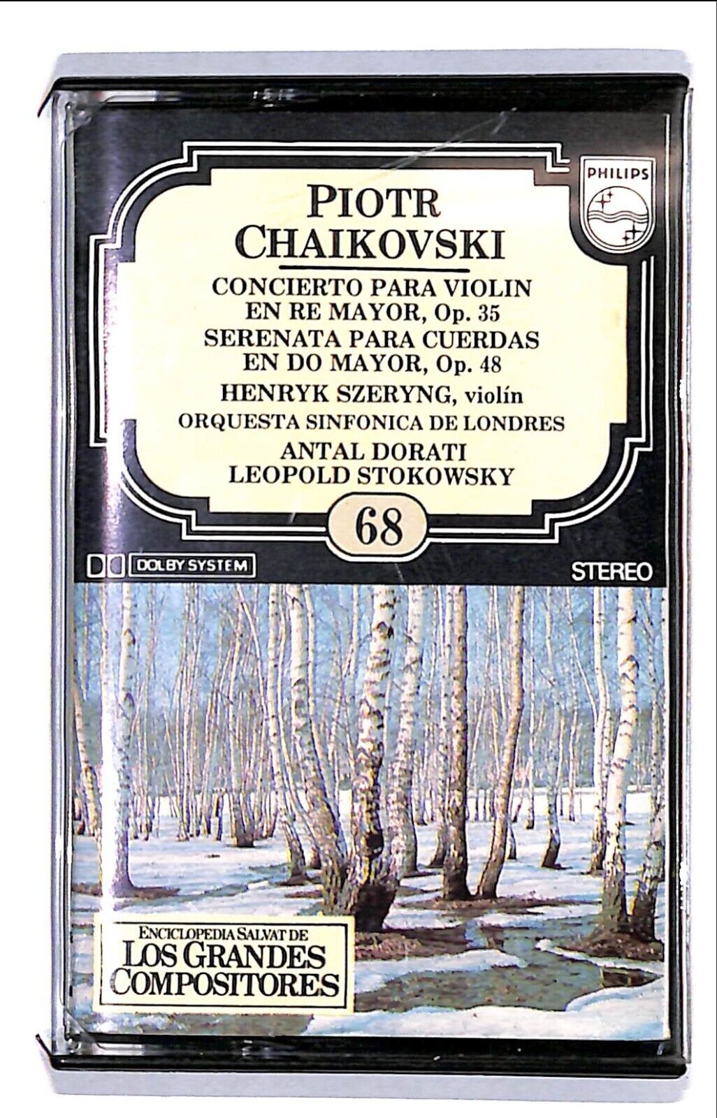 EBOND Piotr Chaikovski - Concierto Para Violin Cassetta CA000759
