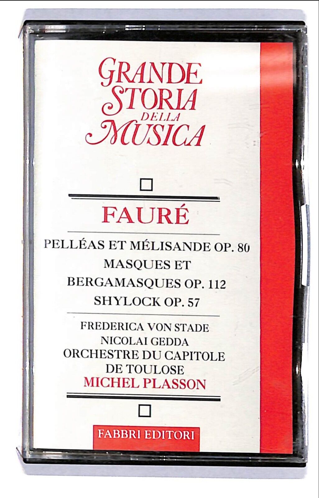 EBOND Faure - Pelleas Et Melisande Cassetta CA000762
