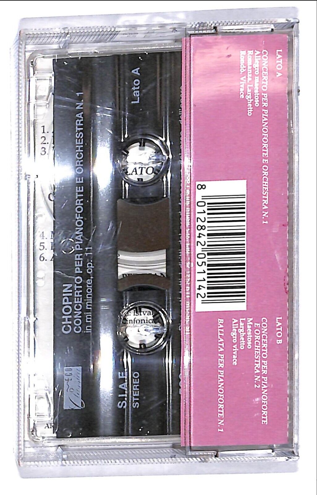 EBOND Chopin - Concerti Per Pianoforte Orchestra N.1-n.2 Cassetta CA000766