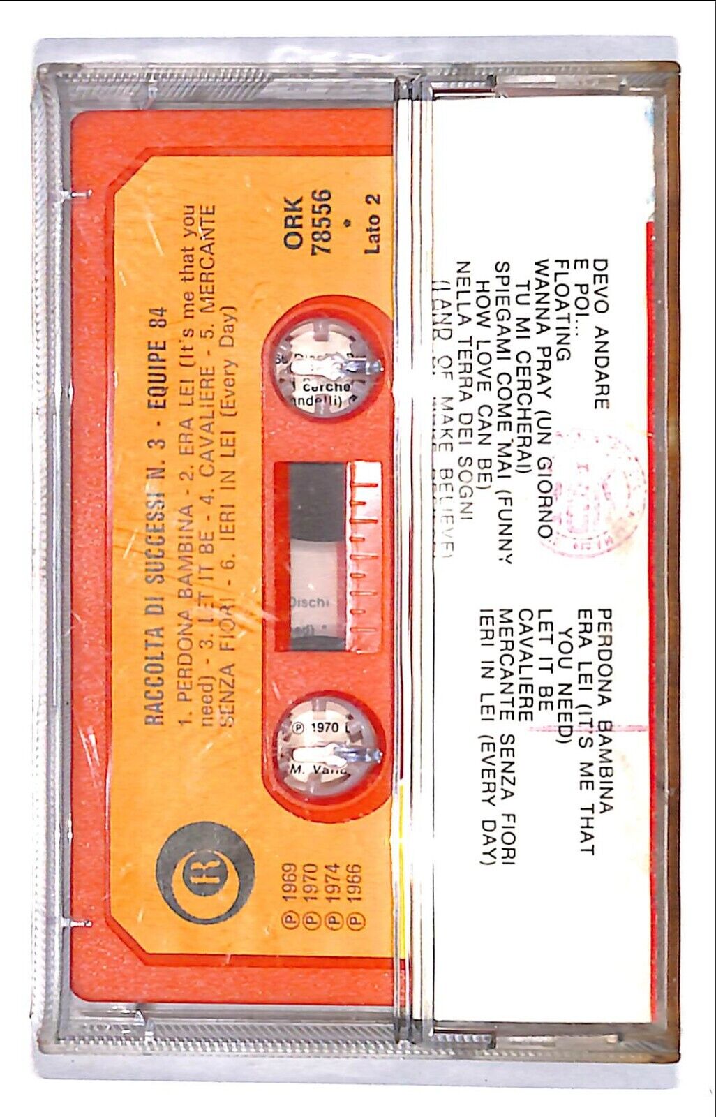 EBOND Various - Raccolta Di Successi N.3 Equipe 84 Cassetta CA000776
