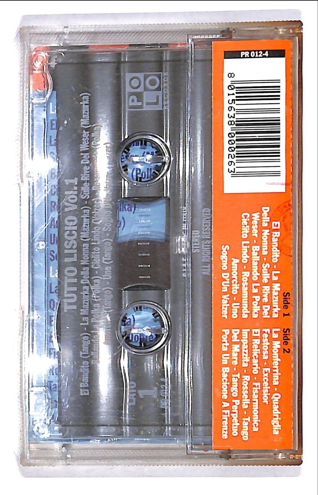 EBOND Various - Tutto Liscio Volume 1 Cassetta CA000792
