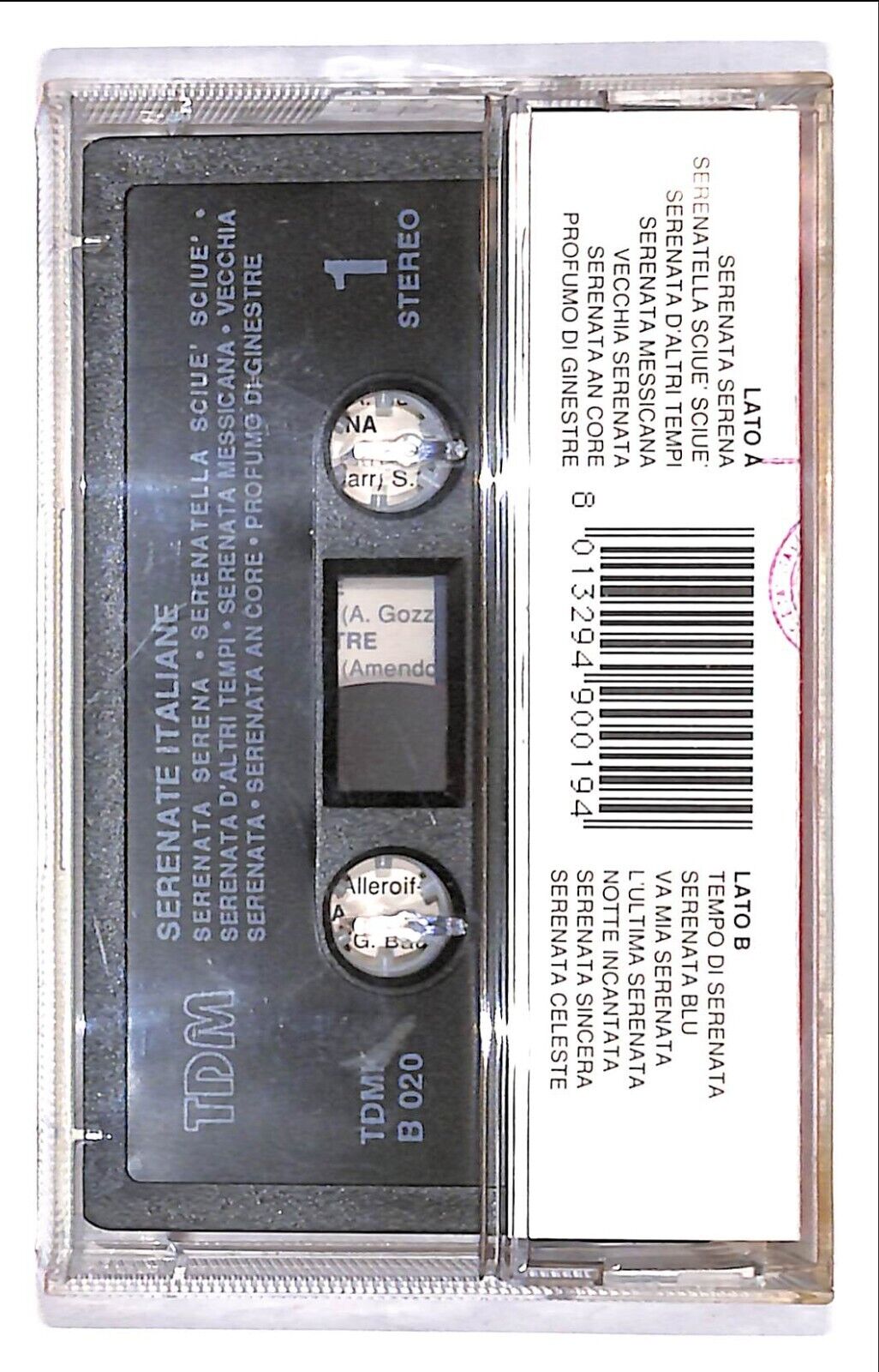 EBOND Various - Serenate Italiane Cassetta CA000797