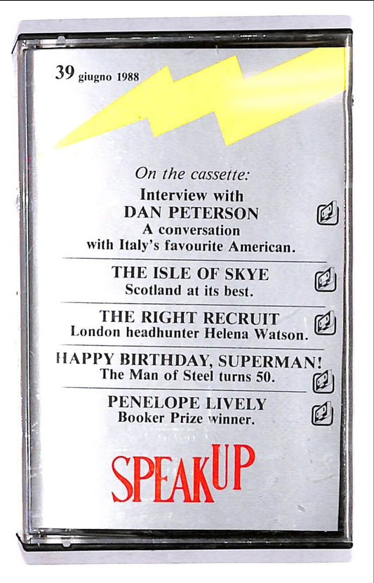 EBOND Various - Speak Up Giugno 1988 Vol.39 Cassetta CA000805