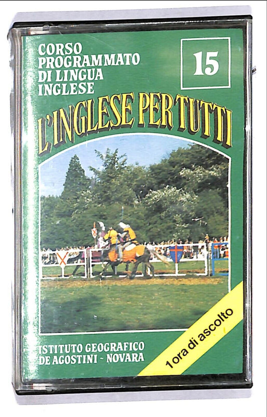 EBOND L'inglese Per Tutti Vol.15 Units 43-45 Deagostini Cassetta CA000826