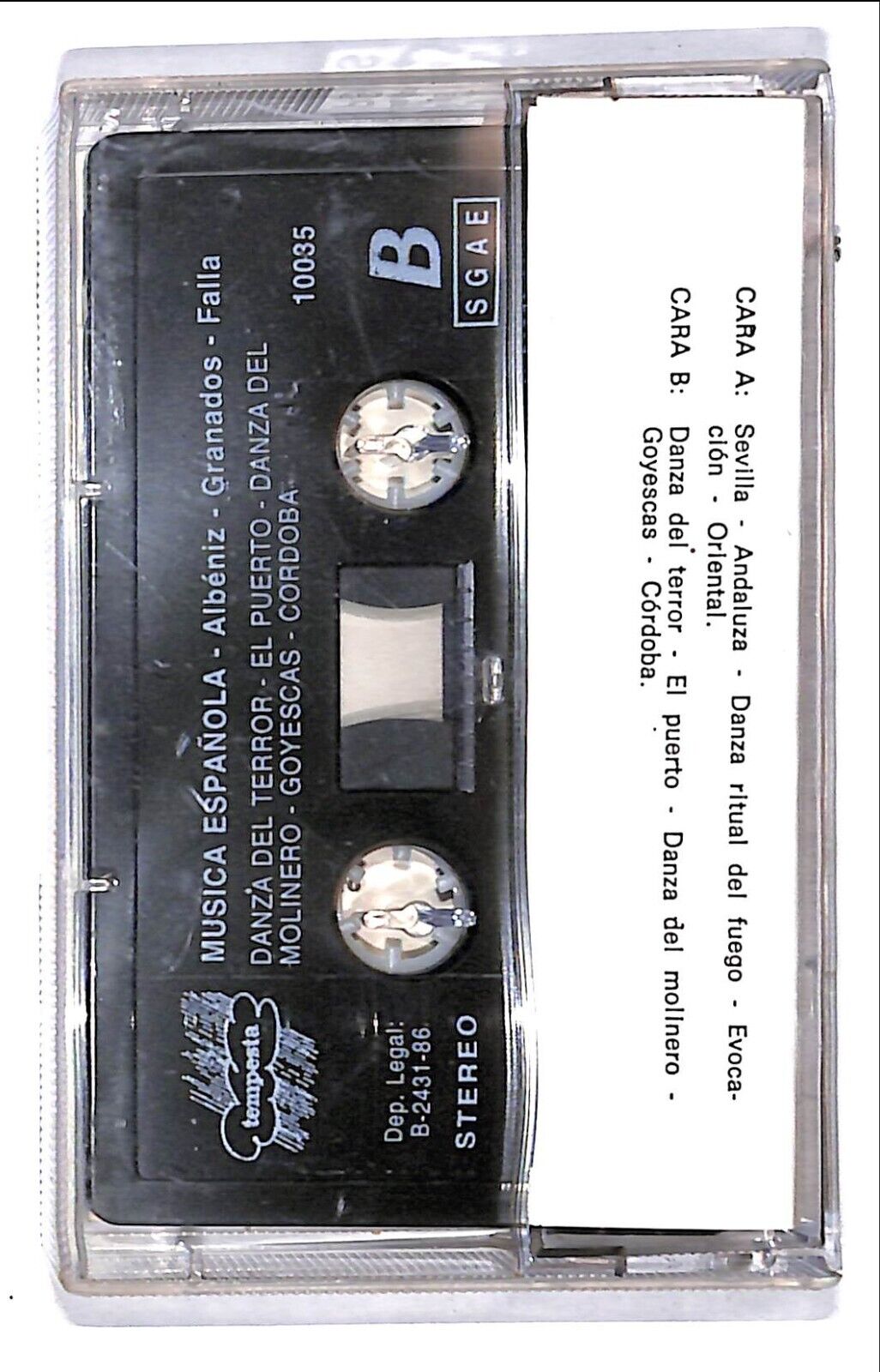 EBOND Various - Musica Espagnola Cassetta CA000959