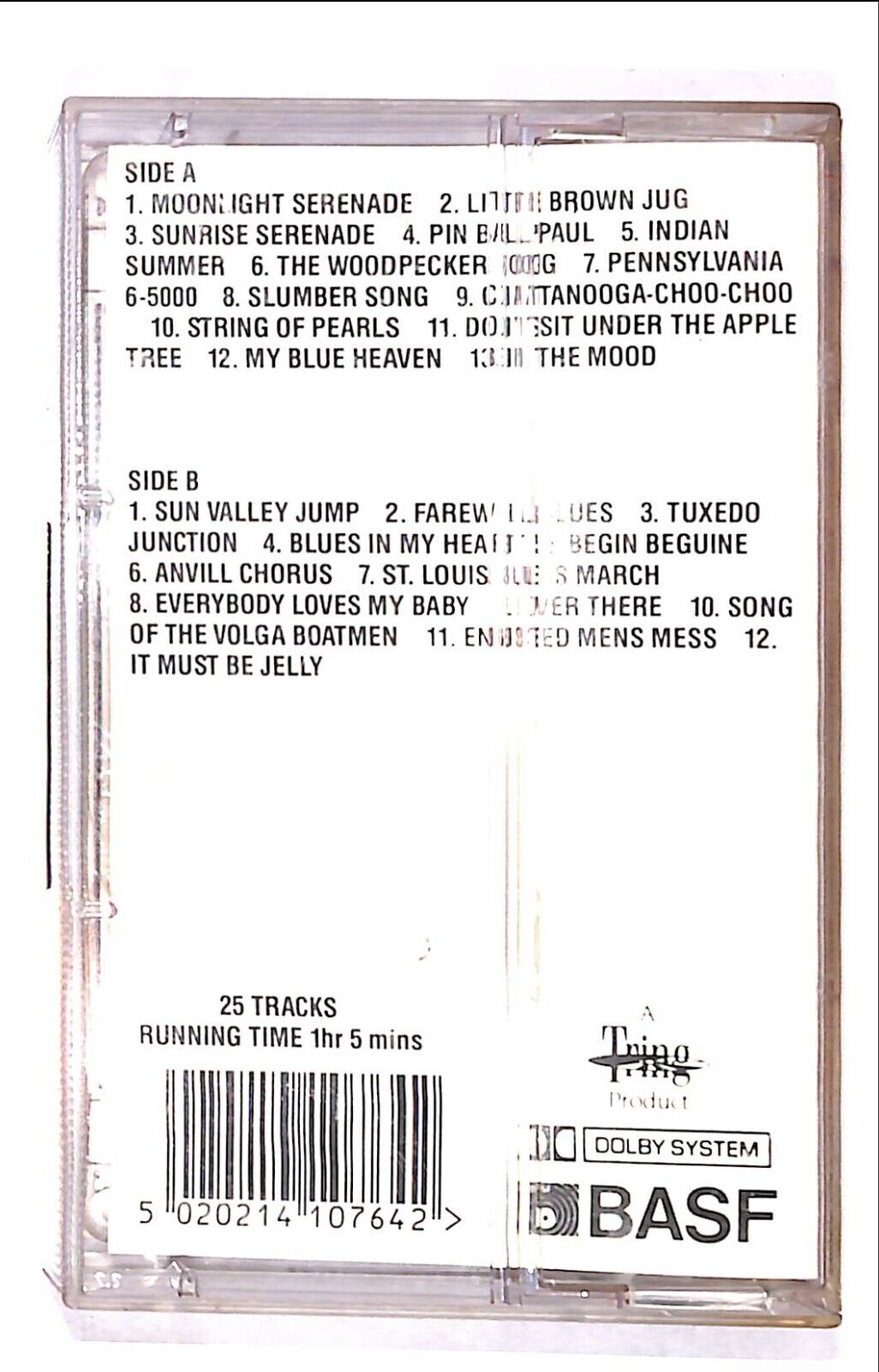 EBOND Glenn Miller - Moonlight Serenade Cassetta CA001013