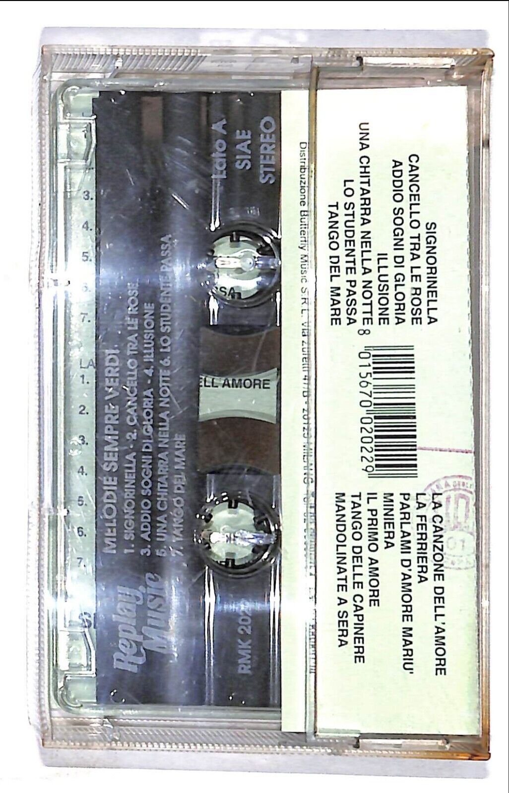 EBOND Various - Melodie Sempre Verdi Cassetta CA001084