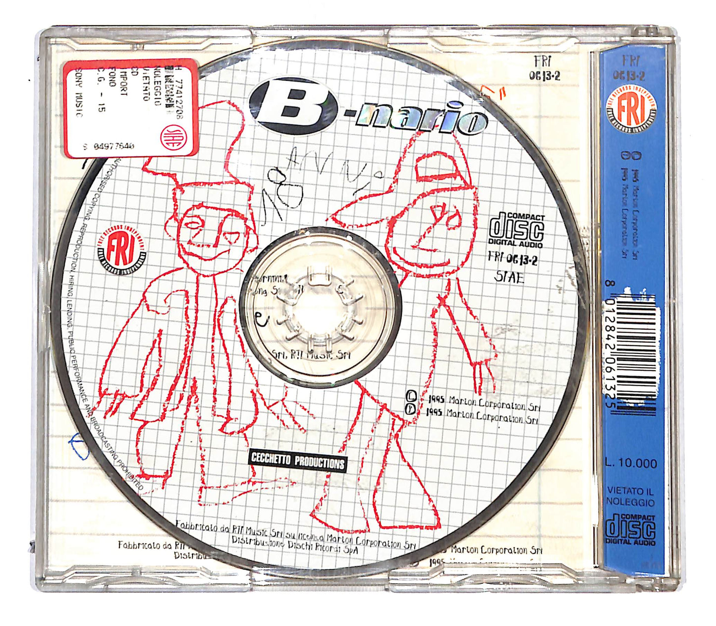 EBOND B-Nario - 18 Anni CD CB033001