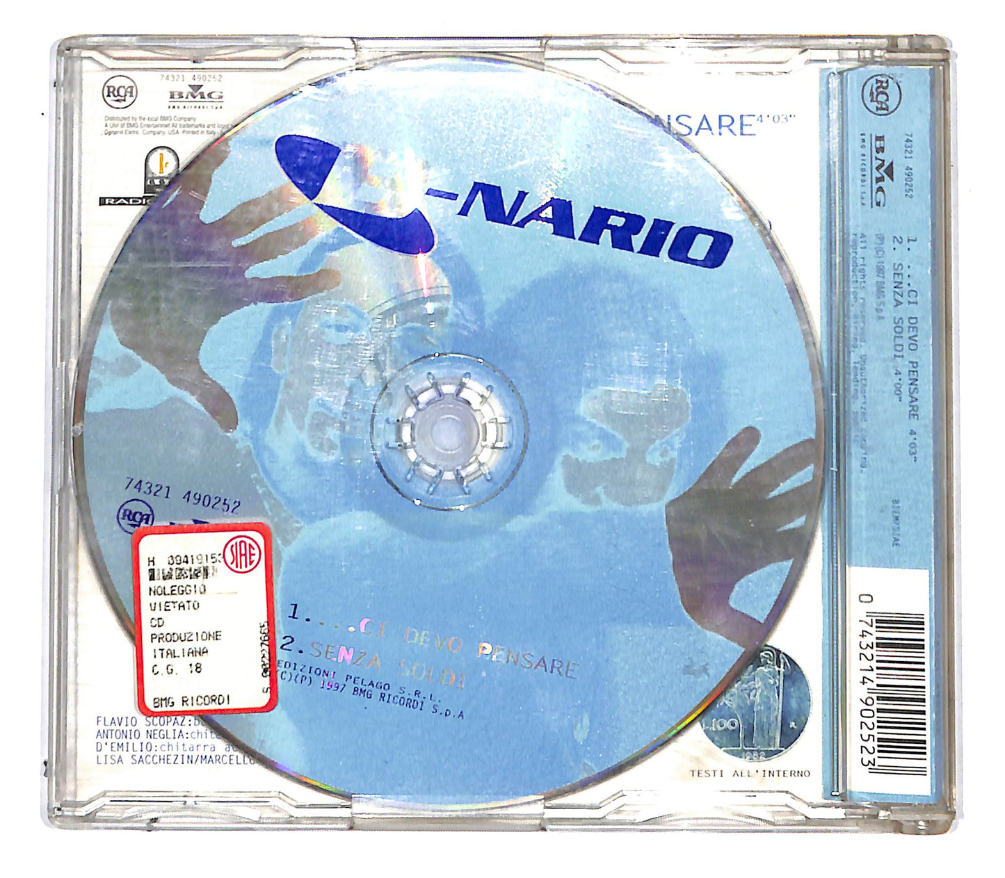 EBOND B-nario - ...Ci Devo Pensare CD CB033002