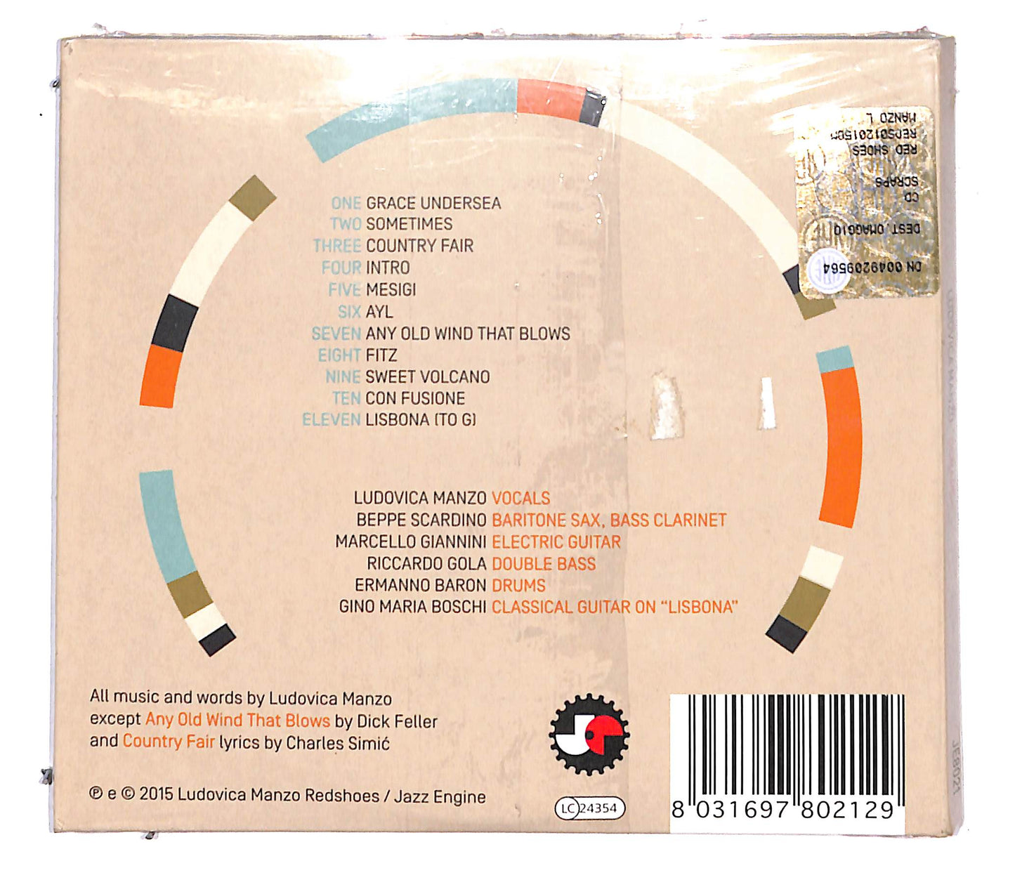 EBOND Ludovica Manzo - Scraps CD CB033026