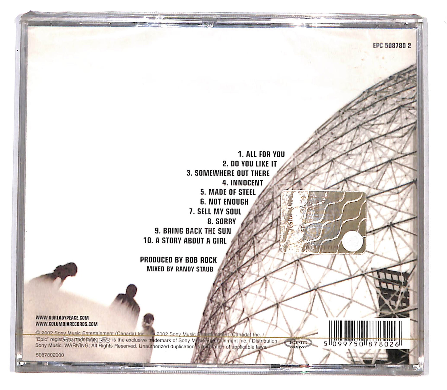 EBOND Our Lady Peace - Gravity CD CB033053