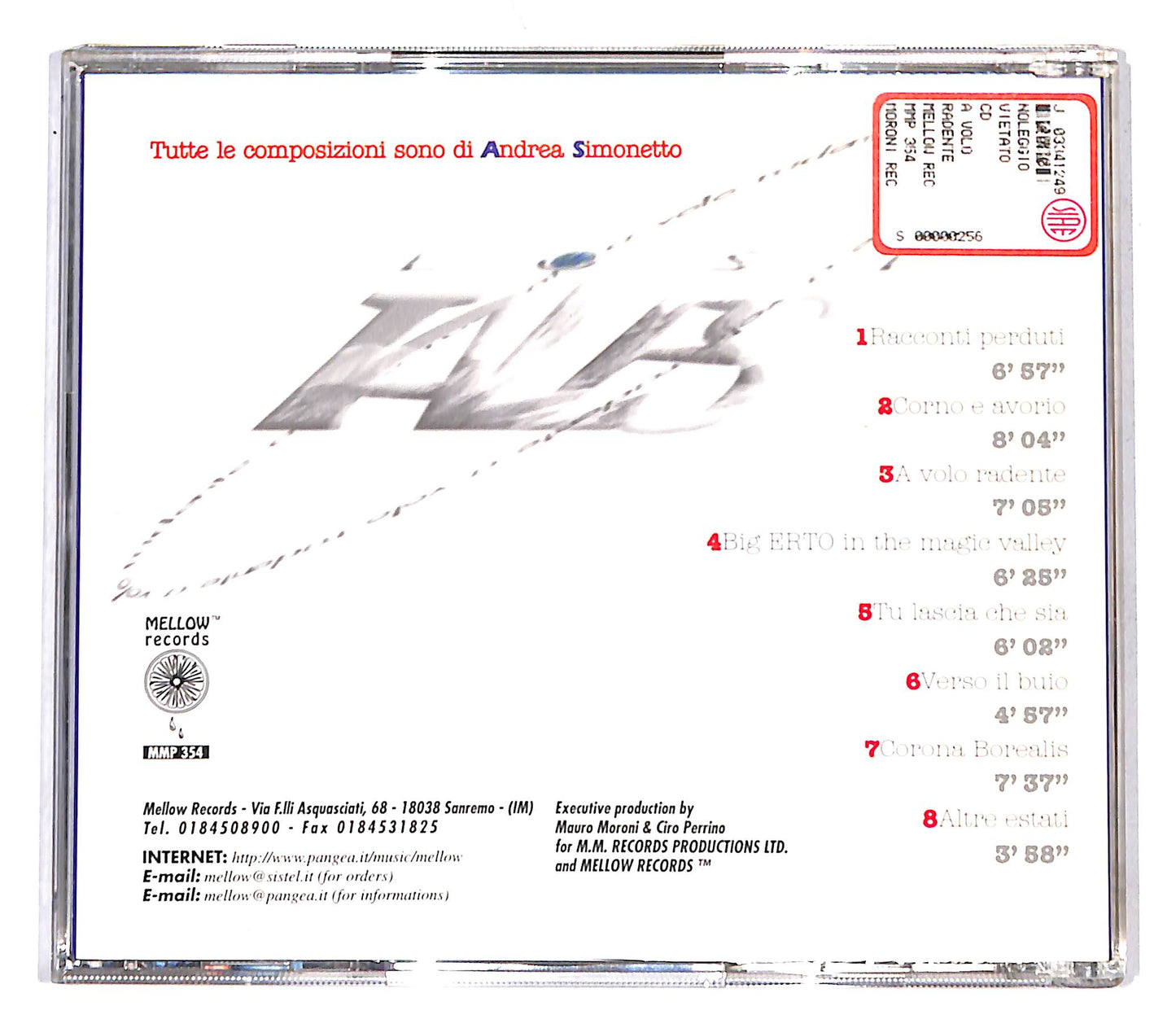 EBOND Lost Tales - A Volo Radente CD CB033056