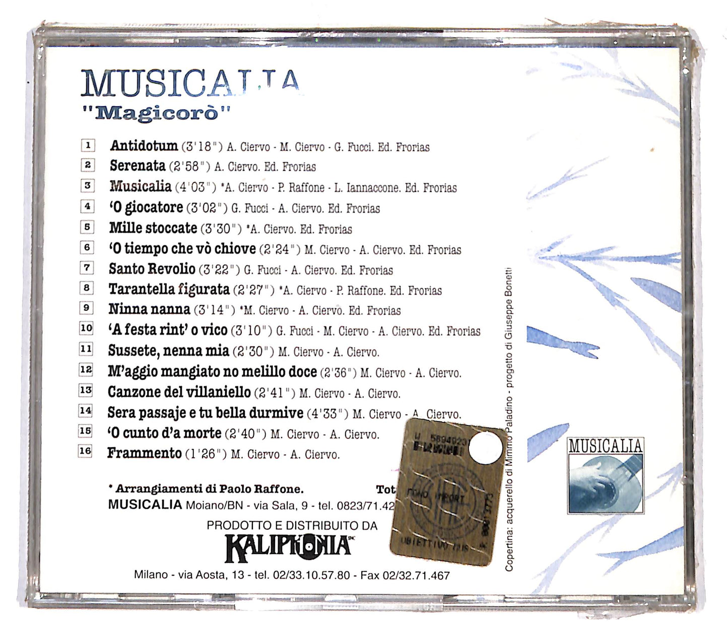 EBOND Musicalia - Magicoro CD CB033070