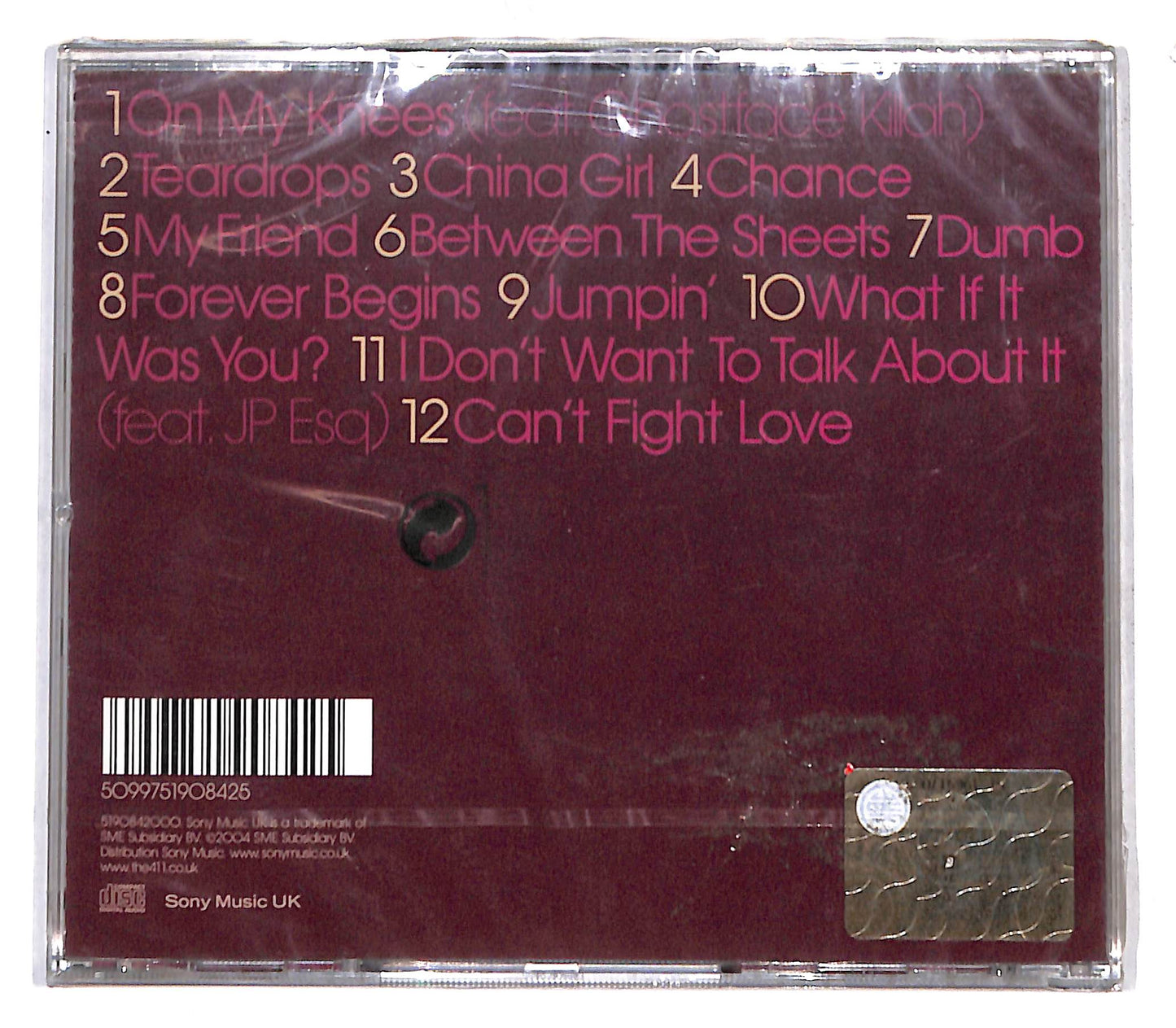 EBOND The 411 - Between The Sheets CD CB033073