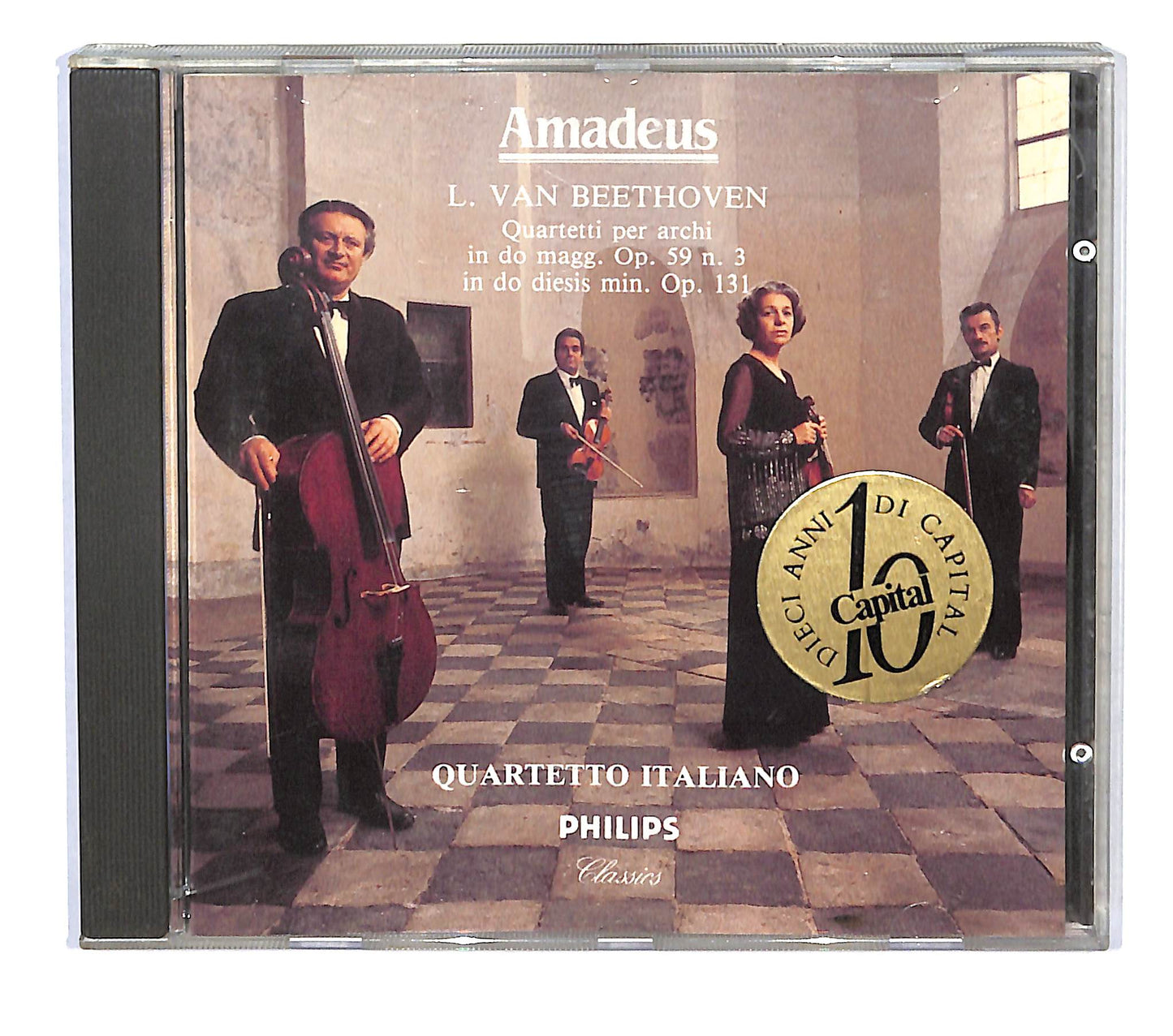 EBOND L. Van Beethoven - Quartetti Op. 59 N. 3 Op. 131 CD CB034336
