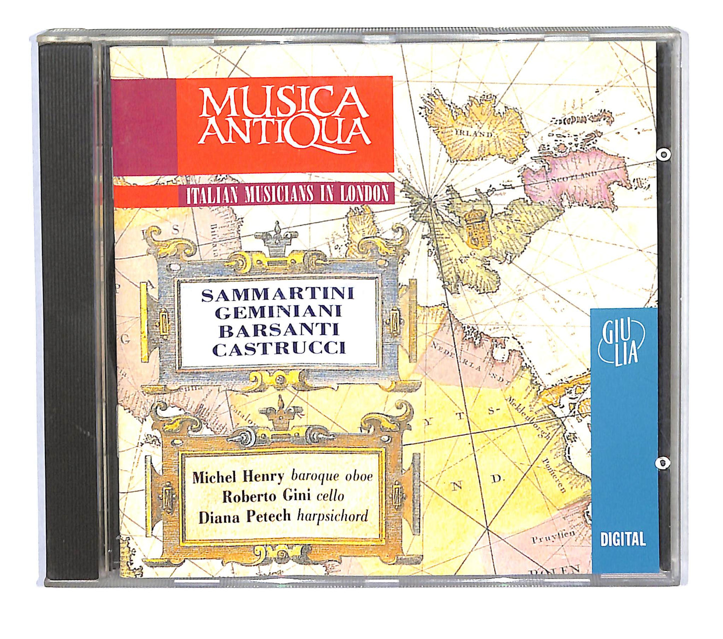 EBOND Sammartini Geminiani - Italian Musicians in London CD CB034338