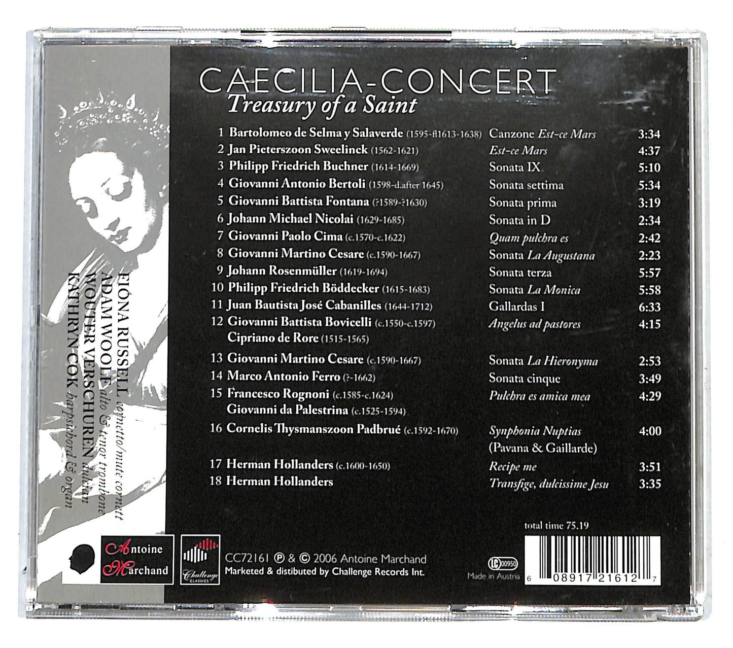 EBOND Caecilia Concert - Trasury Of A Saint CD CB034622